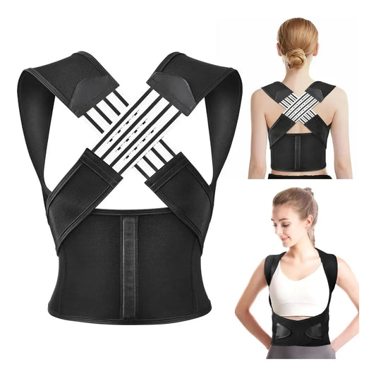 Corrector De Postura Ajustable Para Hombros Y Espalda Unisex